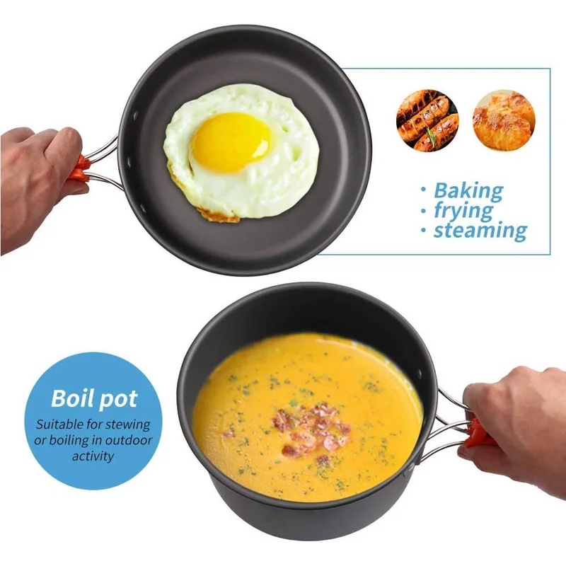Camping Cooking set Camping Co - Camping Cooking Ware Set ulasan dan harga