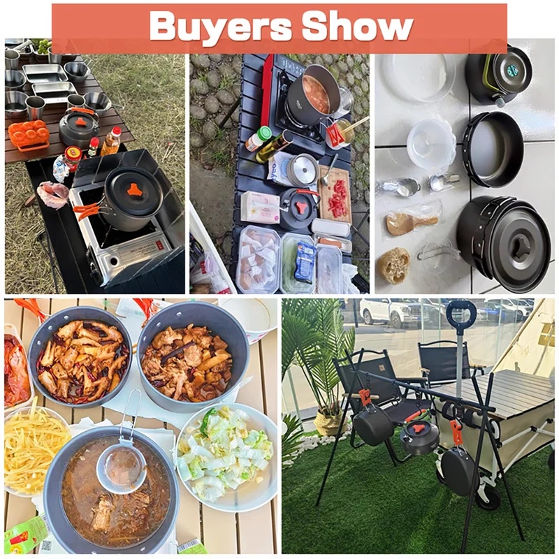 Camping Cooking set Camping Co - Camping Cooking Ware Set ulasan dan harga