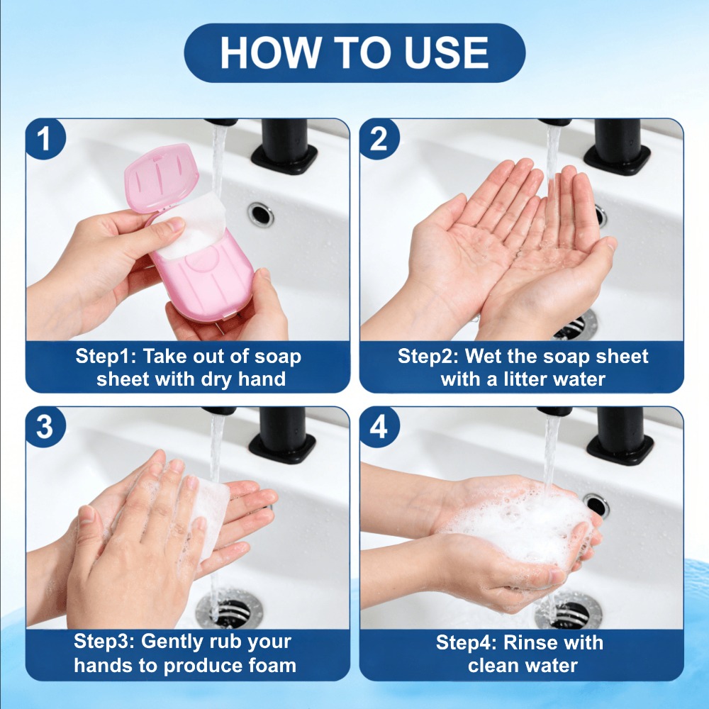 Portable Biodegradable Disposa - Biodegradable Soap Camp ulasan dan harga